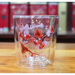 Mug en verre Fleurs de Cerisier - Compagnie Anglaise des Thés