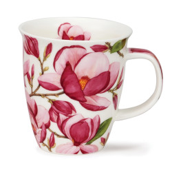 Mug Dunoon Magnolias Rose Foncé - Compagnie Anglaise des Thés