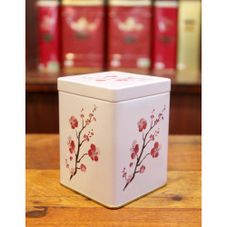 Boîte blanche Fleurs de Cerisier - Compagnie Anglaise des Thés