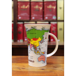 Mug Dunoon Carte du Monde - Compagnie Anglaise des Thés