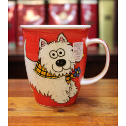 Mug Dunoon Caniche Blanc - Compagnie Anglaise des Thés