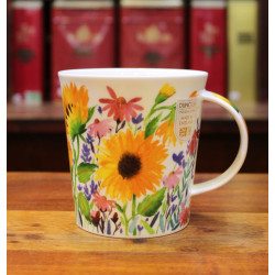 Mug Dunoon Fleurs Tournesols - Compagnie Anglaise des Thés