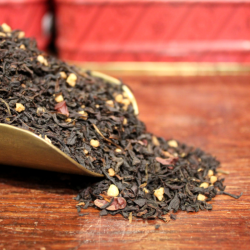 Thé CACAO, NOISETTE, VANILLE CARAMEL - Thé noir NOUGATINE - Cie Anglaise des Thés