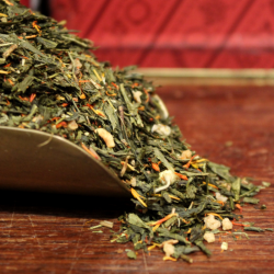 Thé Caramel, Vanille, Noisette -Thé vert MOULIN ROUGE SENCHA - Compagnie Anglaise des Thés