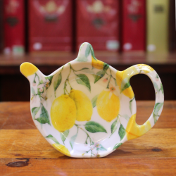 Soucoupe Citronnier repose sachet - Compagnie Anglaise des Thés