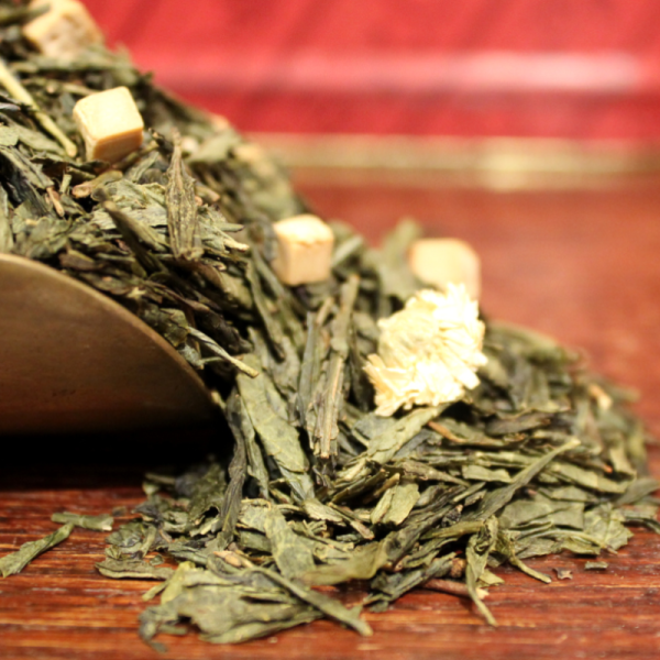 Thé CARAMEL en vrac- Thé vert CARAMEL SENCHA - Compagnie Anglaise des Thés
