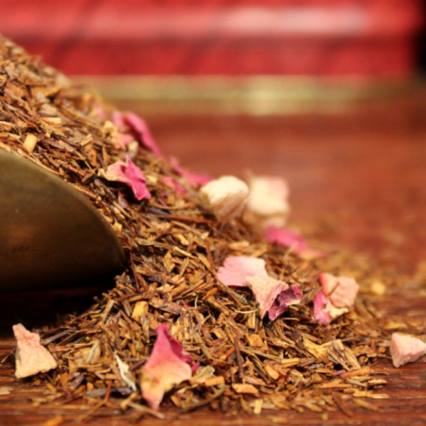 Rooibos Rhubarbe, Miel , Vanille en vrac -Rooibos RUBY - Compagnie Anglaise des Thés