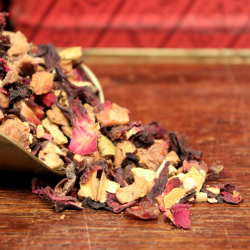 Infusion Cannelle, Orange, Hibiscus en vrac - Infusion CHRISTMAS - Compagnie Anglaise des Thés