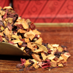 Infusion Hibiscus et agrumes -Infusion CORSICA- Compagnie Anglaise des Thés