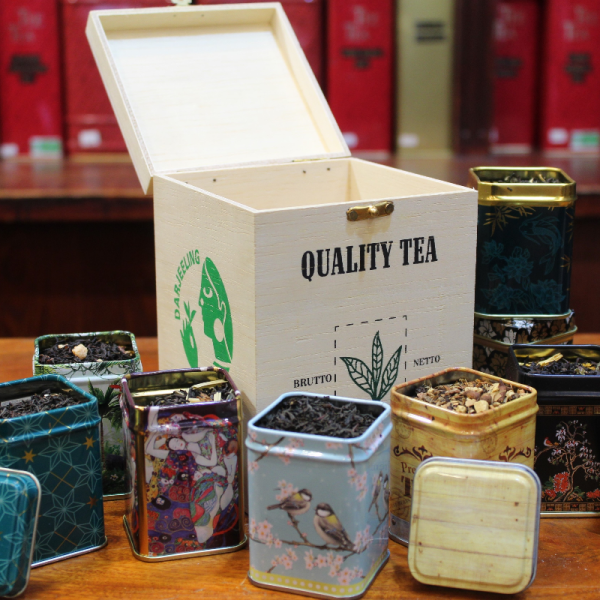 Coffret Cadeau TEA LOVER noir - 8 Thés noirs