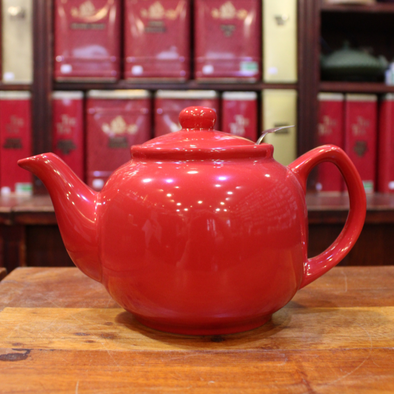 Théière Rouge 1,2l - Compagnie Anglaise des Thés