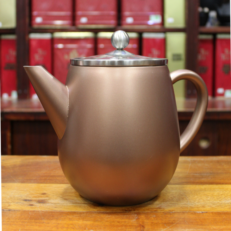 Théière Adagio Rouille 1.1L - Compagnie Anglaise des Thés