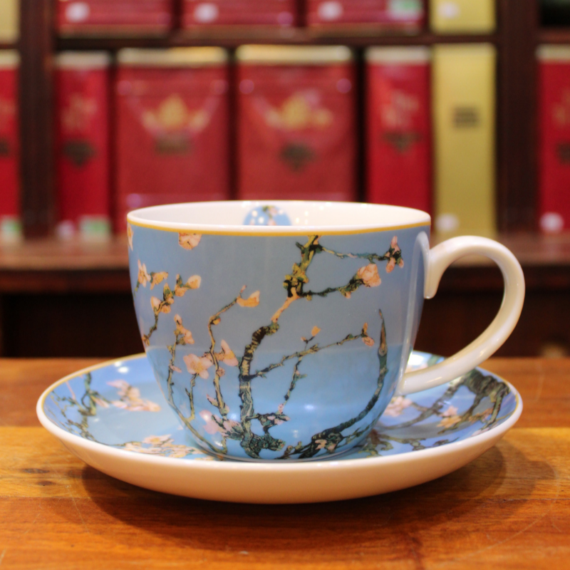 Mug et Soucoupe Cerisier Japonais - Compagnie Anglaise des Thés