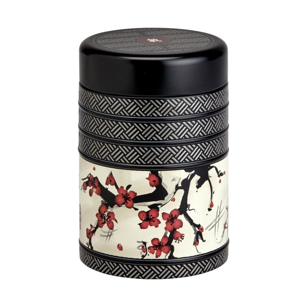 Boîte Cerisier Japonais cylindrique - Compagnie Anglaise des Thés