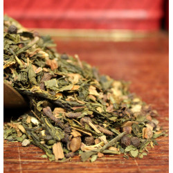 Thé Masala chai (Épices indiennes) - Thé vert CHAI SENCHA - Compagnie Anglaise des Thés